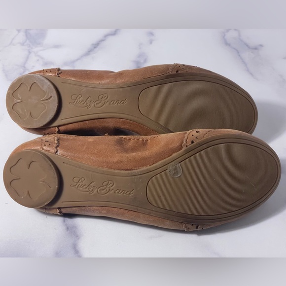 Lucky Brand Blue Jean America Ballet Flats - Picture 7 of 10